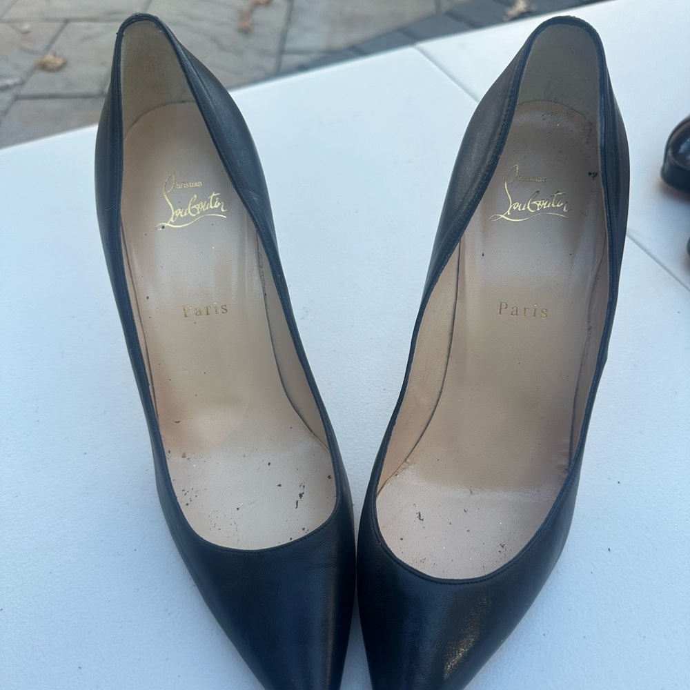 Christian Louboutin Classic Black Heels - Picture 2 of 14